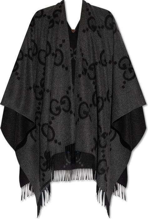 gucci womens cape|Gucci cape poncho.